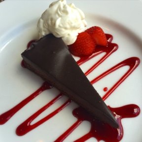 Gluten-free flourless chocolate cake from Church & Dey